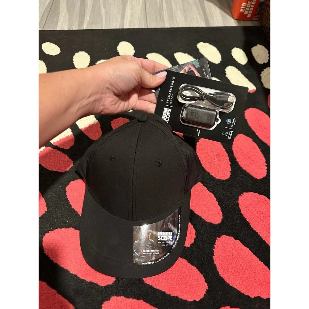 Night Scope Rechargable LED hat